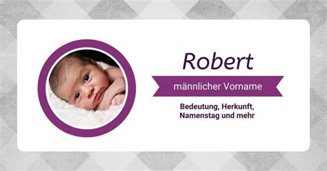 robert bedeutung.